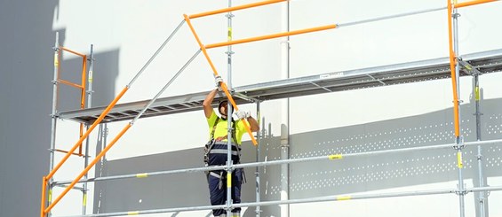 Sikker montering med teleskopiske horisontaler